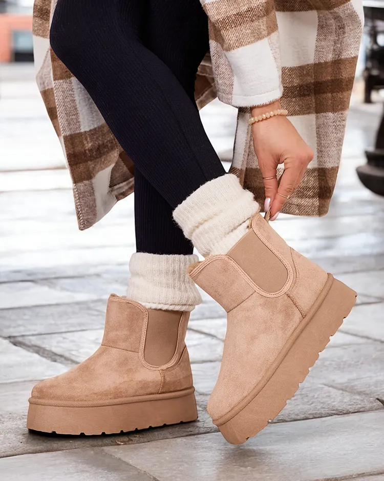 Royalfashion Женские короткие сапоги Nomas a'la snow boots