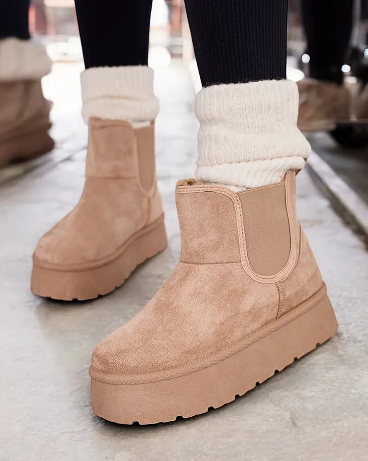 Royalfashion Женские короткие сапоги Nomas a'la snow boots