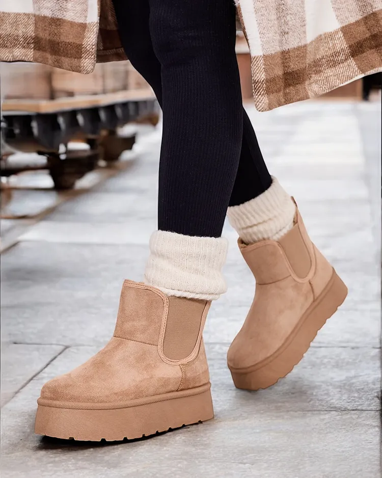 Royalfashion Женские короткие сапоги Nomas a'la snow boots