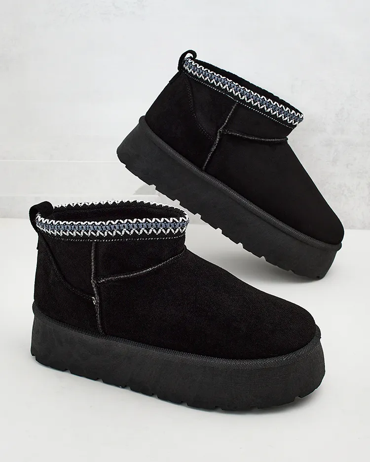 Royalfashion Женские короткие сапоги a'la snow boots Xoalla