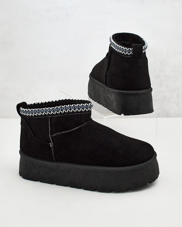 Royalfashion Женские короткие сапоги a'la snow boots Xoalla